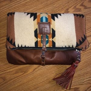 Pendleton Wool Clutch